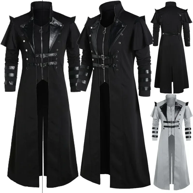 Vintage Urban Fashion - Kostium Męski Vintage Halloween Średniowieczny Steampunk