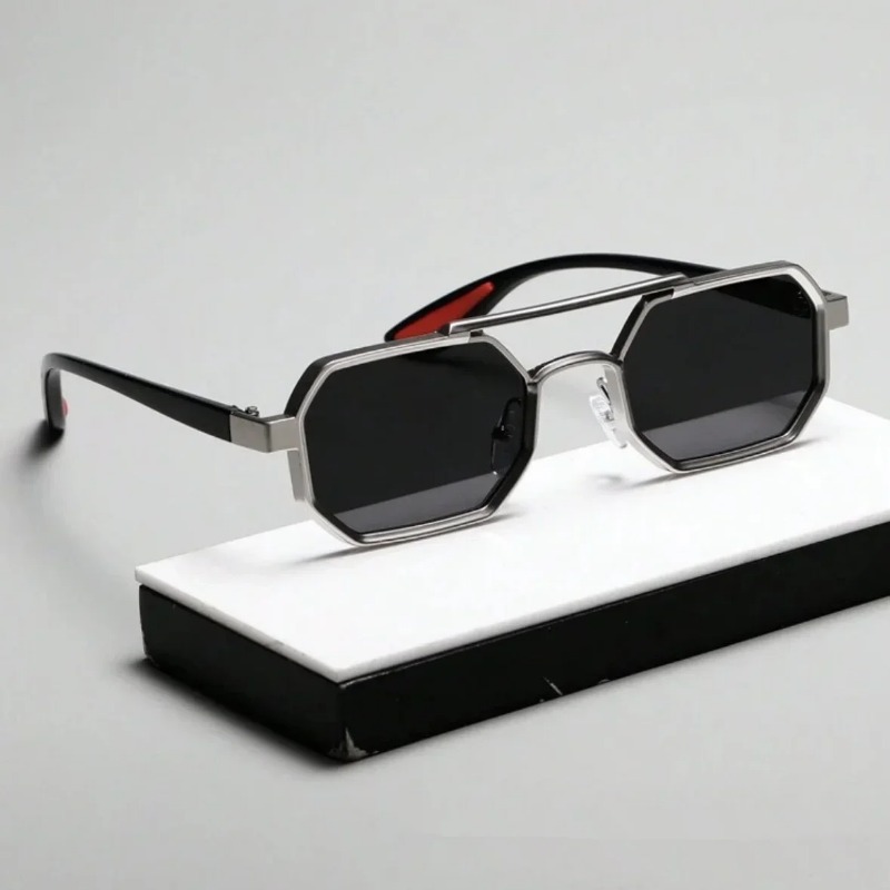 Vintage Fashion Style Men - Okulary przeciwsłoneczne męskie w stylu vintage,