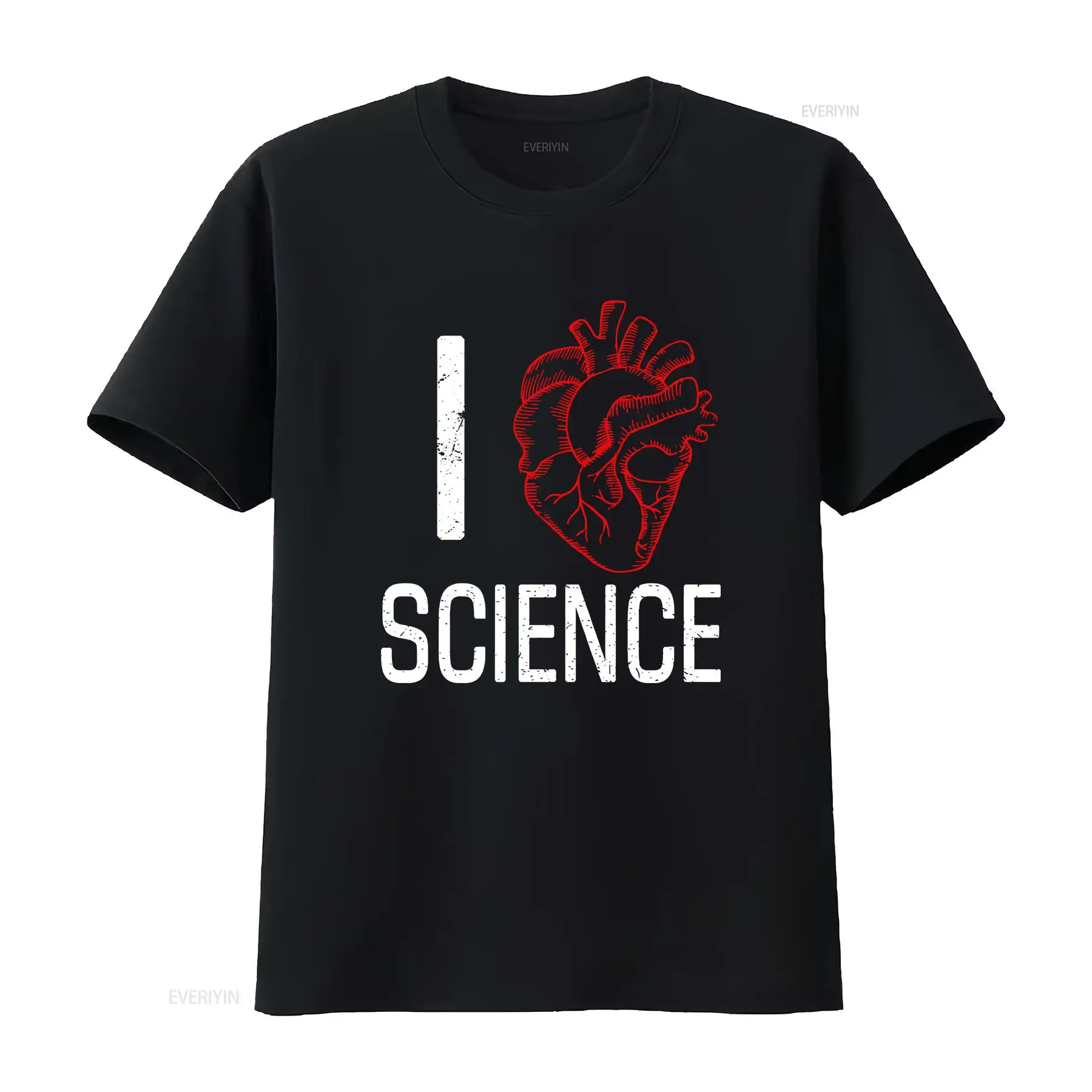 Vintage Fashion Research - Koszulka I Heart Science - Miłość