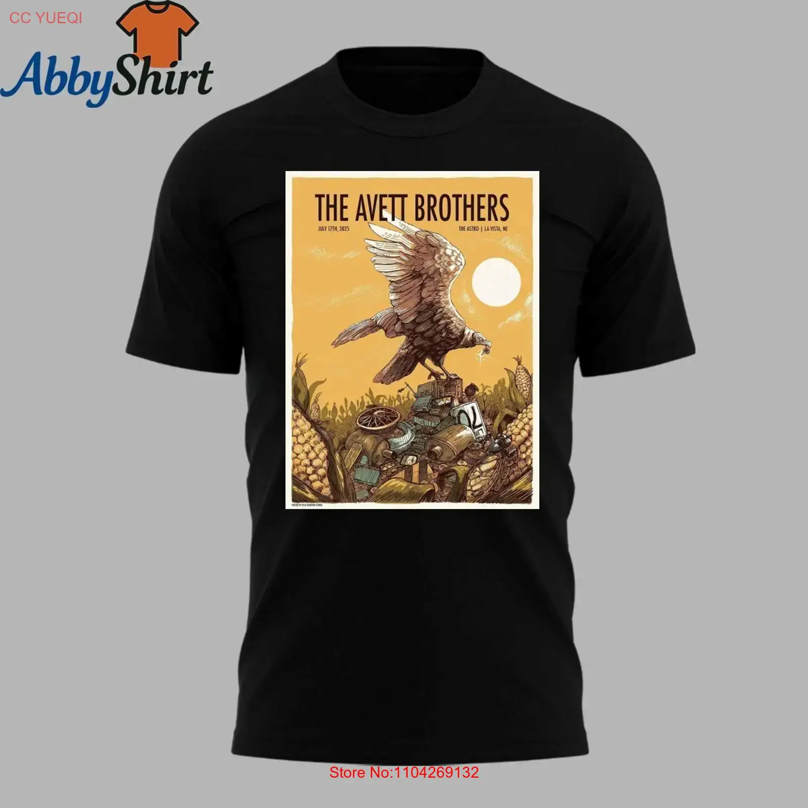 Vintage Fashion La - Koszulka The Avett Brothers 17 lipca