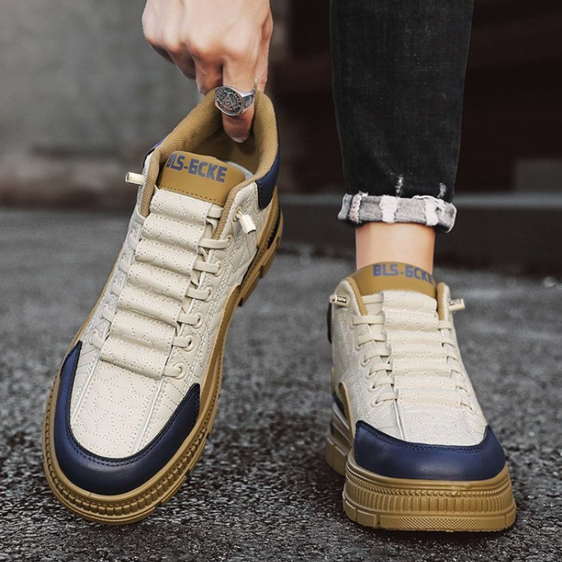 Vintage Fashion Designer - Męskie wsuwane buty na platformie, oferta