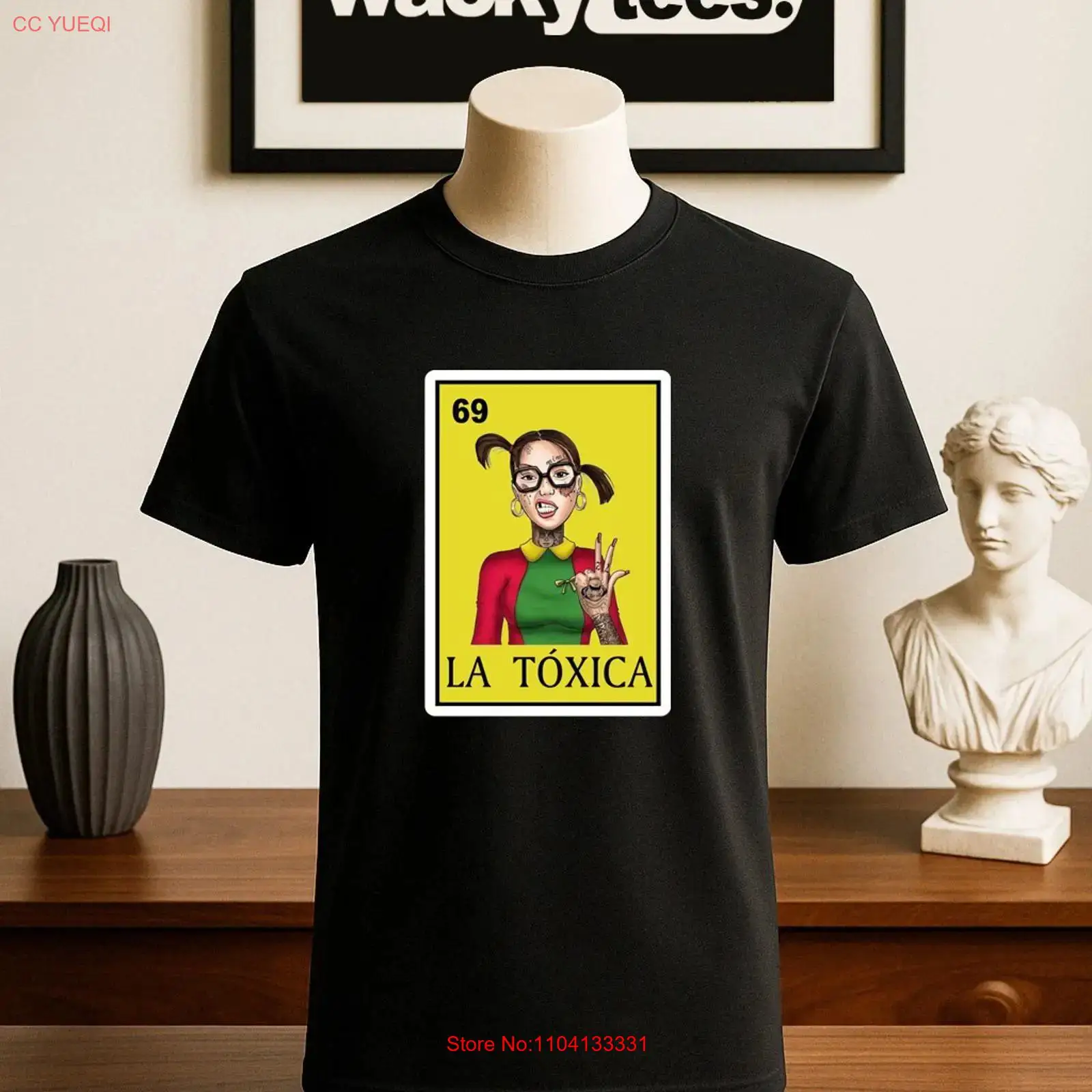Vintage Fashion La - Koszulka La Toxica Chilindrina Loteria Mexican