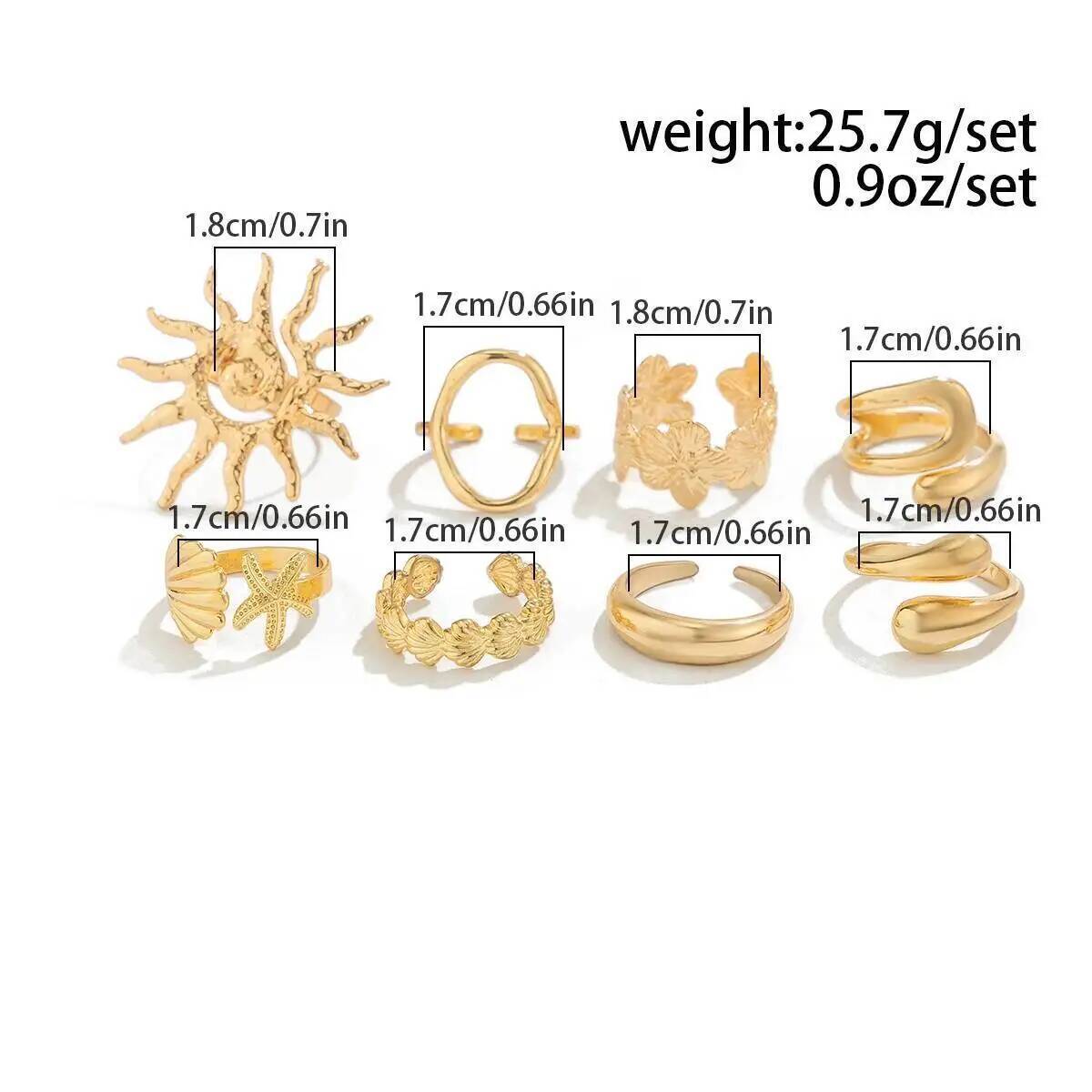 IngeSight.Z 8 sztuk/zestaw Mod – Z Vintage Fashion recenzja i cena