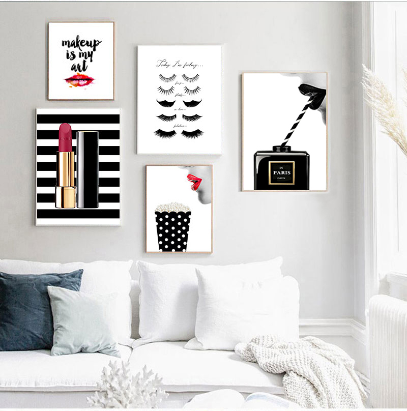 Plakaty Wydruki Vintage Płótno – Vintage Fashion Illustration recenzja i cena
