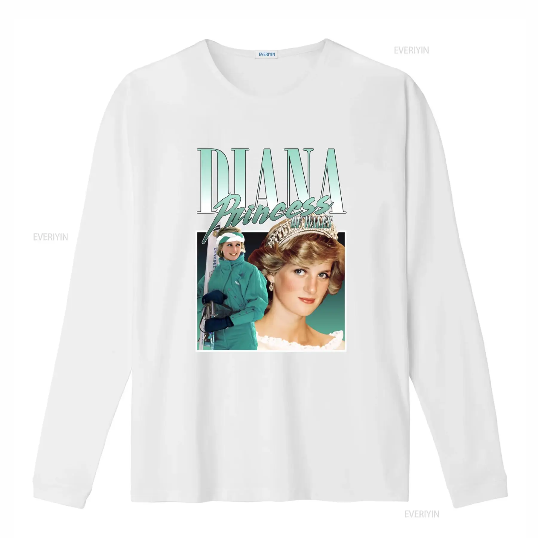 Koszulka Lady Diana Princess O – Vintage Fashion Style Men recenzja i cena