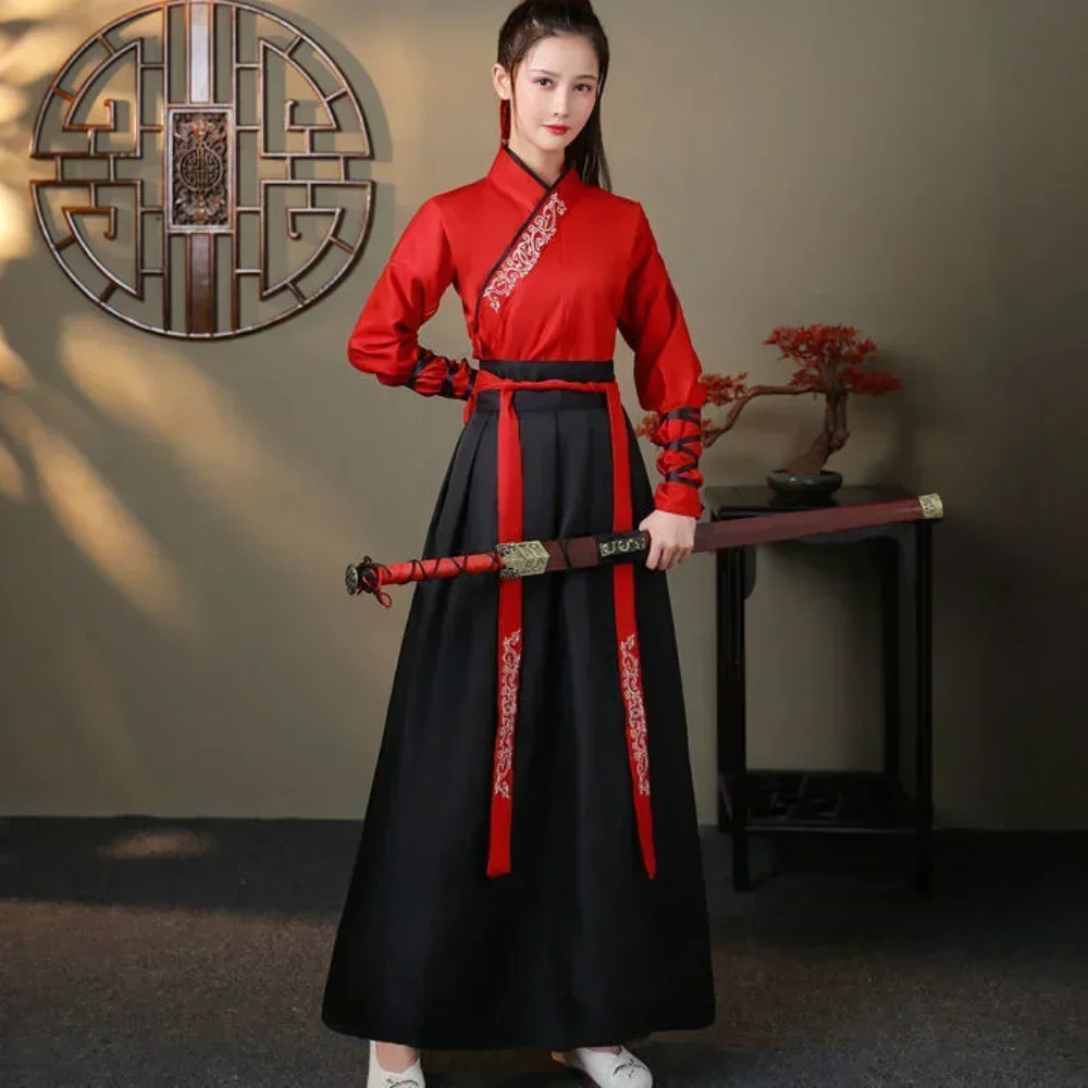 Nowoczesny damski zestaw Hanfu – Vintage Fashion Style Men recenzja i cena