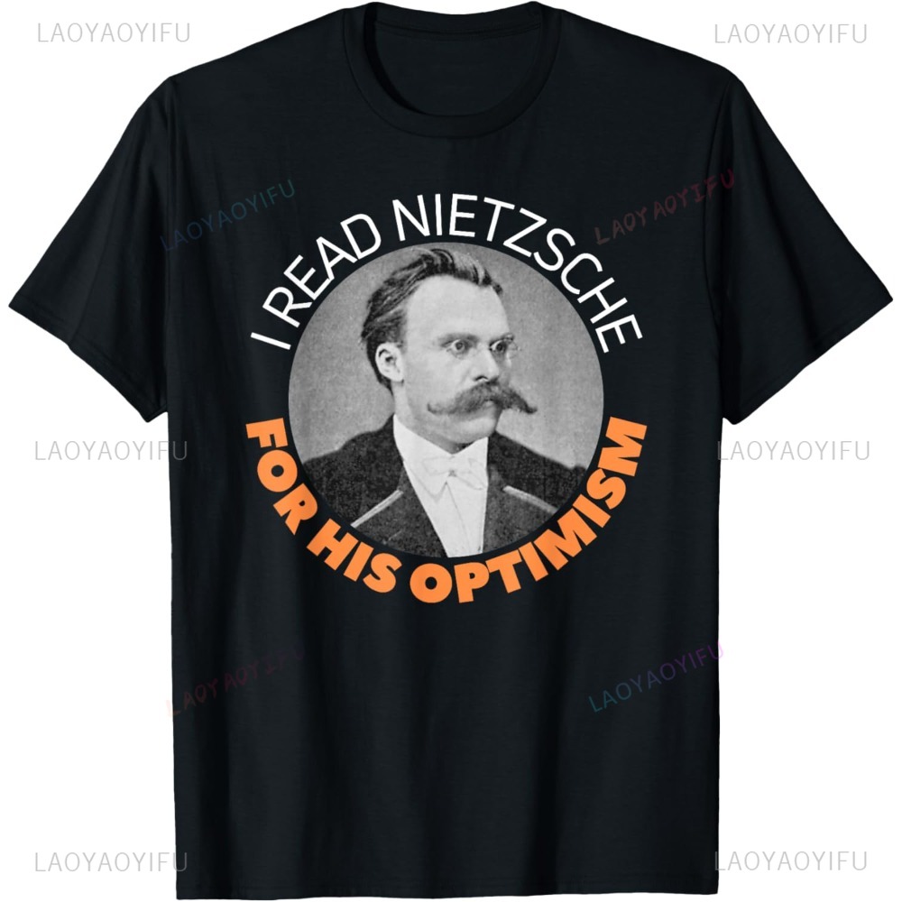Koszulka Friedrich Nietzsche O – Vintage Fashion Style Men recenzja i cena