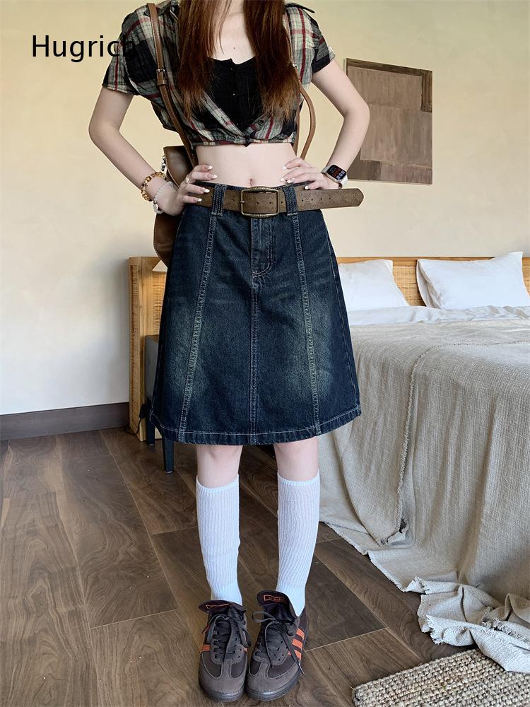 Spódnica dżinsowa midi w stylu – Denim Skirt Midi Vintage recenzja i cena