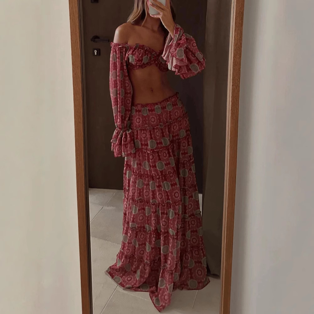 Zestaw dwuczęściowy: spódnica  – Vintage Fashion Ai recenzja i cena