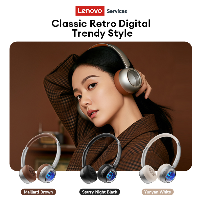 Słuchawki Lenovo LS101 Retro M – Vintage Fashion Videos recenzja i cena